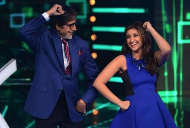 Amitabh Bachchan and Parineeti Chopra worked together in Uunchai