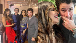 Priyanka Chopra Jonas and Nick Jonas share lovely moments at their friends’ wedding