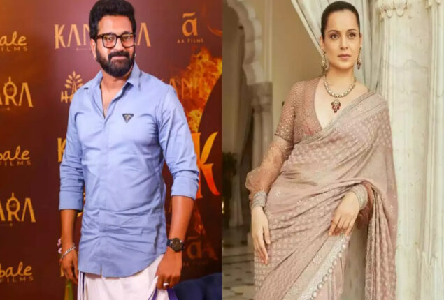 Rishab Shetty reacts after Kangana Ranaut praises Kantara