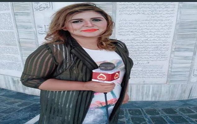 reporter dies PTI long march