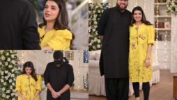 Newlywed Srha Asghar and Lala Omar appeared on Nida Yasir’s morning show
