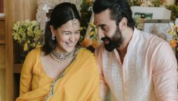 More Pics: Ranbir Kapoor kisses Alia Bhatt at her baby shower