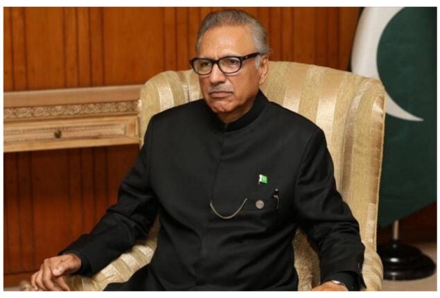 President Alvi to address joint session of parliament on Oct 6