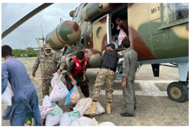 Pakistan Army, FC continue joint flood relief efforts in Balochistan