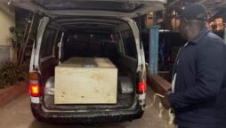 Plane carrying body of Arshad Sharif reaches at Islamabad airport