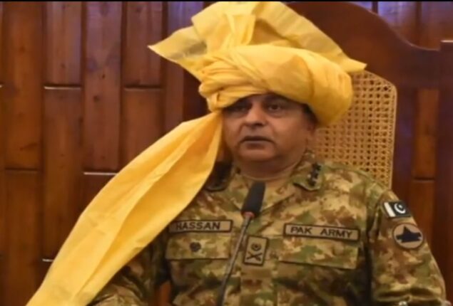 Corps Commander Peshawar meets tribal elders in South Waziristan