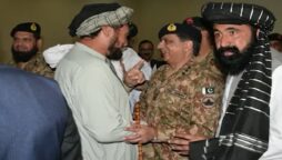 Corps Commander Peshawar meets tribal elders in Miran Shah