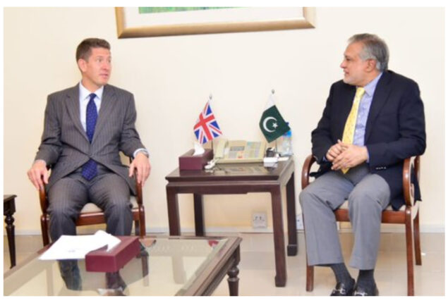 British High Commissioner calls on finance minister