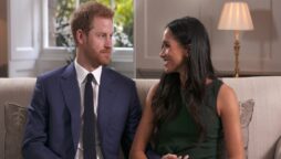 Prince Harry walks in Meghan Markle’s footprints