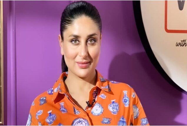 Watch as Kareena Kapoor Khan stays calm despite being surrounded by admirers at Mumbai airport