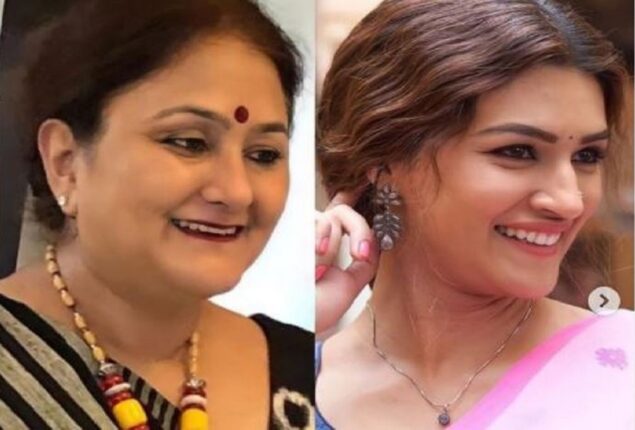 Mother of Kriti Sanon Geeta Sanon claims that her pupils now refer to her as “Kriti’s mum.”