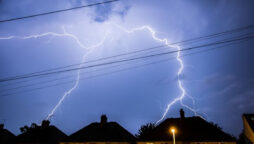 ‘Apocalyptic Old Testament’ lightning storms battles Britain