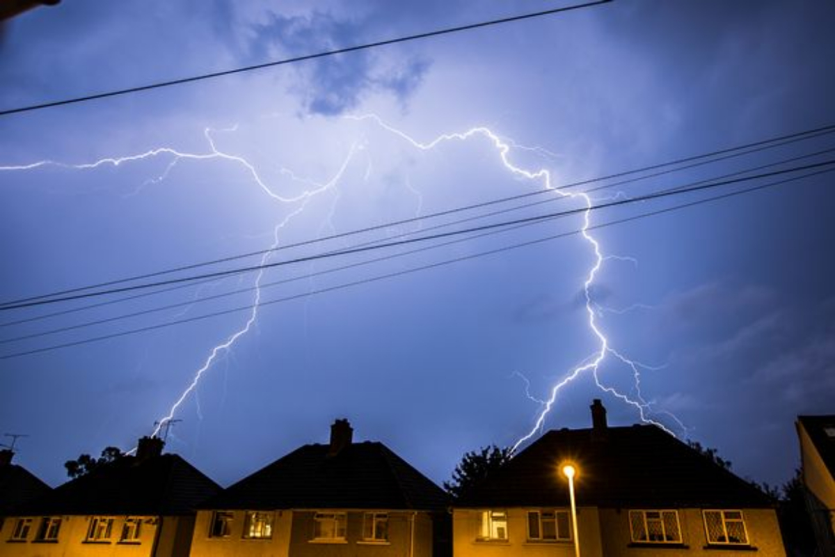 lightning storms