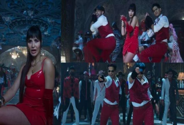 Katrina Kaif flaunts hot moves in latex dress in song “Kinna Sona” of Phone Bhoot