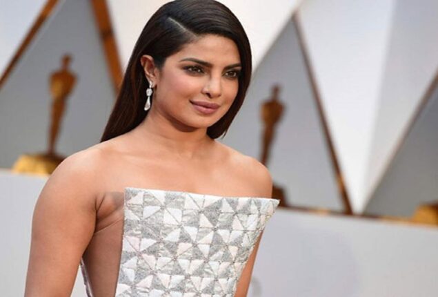Priyanka Chopra struggles to remain composed as she “finally” returns to India