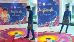 Police probe viral clip of man stepping on Deepavali ‘kholam’