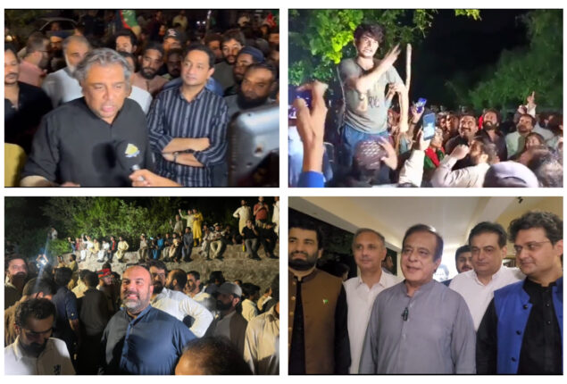 PTI activists protest nationwide against Imran Khan’s arrest warrants