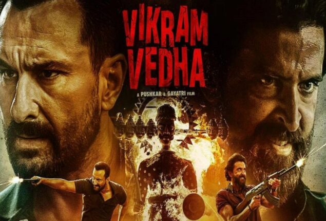 Day 5 of “Vikram Vedha” box office: Hrithik Roshan and Saif Ali Khan’s film crossed Rs 50 crore