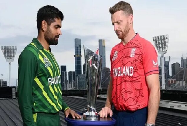 Pakistan vs. England’s T20 World Cup final