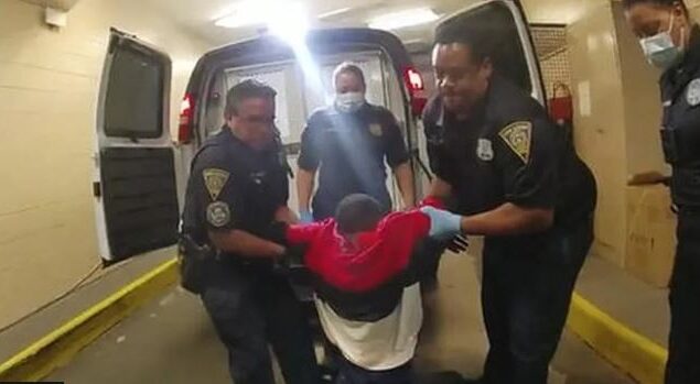 Randy Cox: Police accused after black guy in van became paralyzed