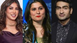 To raise money for flood victims, Kumail Nanjiani, Mehwish Hayat, and Sharmeen Obaid-Chinoy