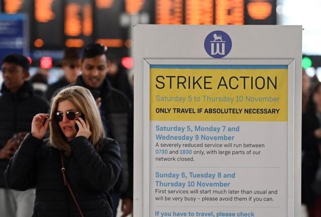 rail strikes