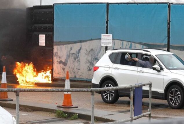 66-year-old immigration center firebombing suspect dies