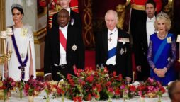 King Charles and Queen Consort Camilla hosts State Banquet