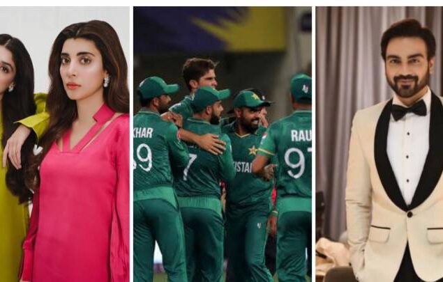 Celebrities celebrate Pakistan’s first appearance in the T20 World Cup final in 13 years.