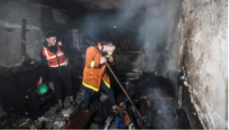 21 people are killed in a home fire in Gaza