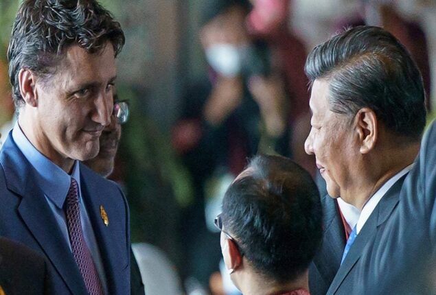 Xi Jinping lectures Trudeau about leaks