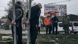 Zelensky: Russia committed war crimes in Kherson