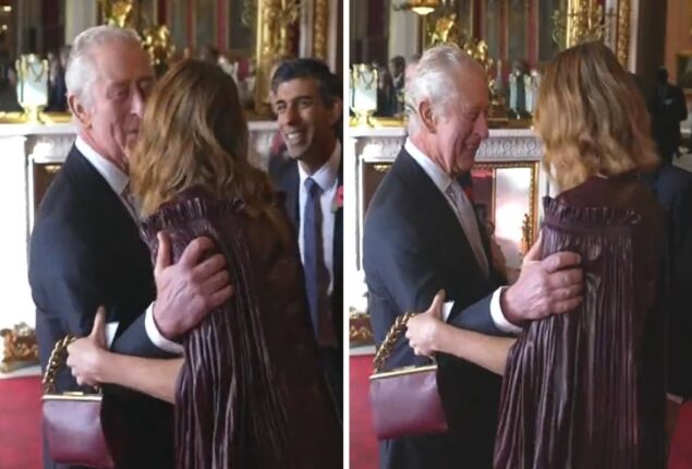 King Charles kissed Stella McCartney against royal customs