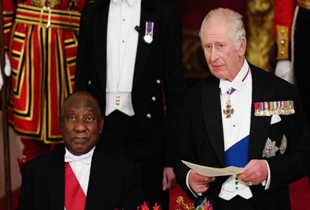 King Charles condemns Britain’s colonial history at state banquet