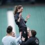 Kate Middleton starts laughing at fellow rugby players request