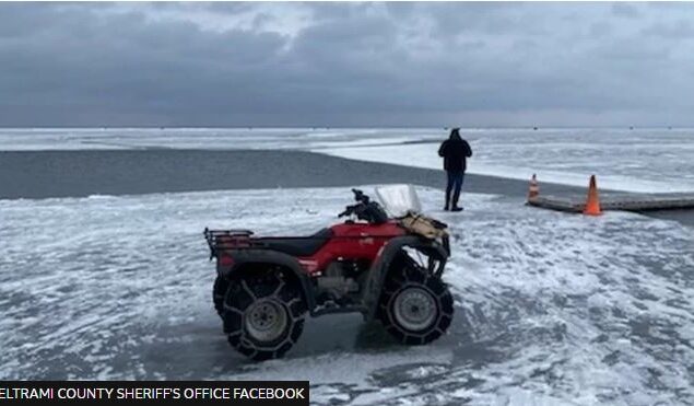 200 anglers were rescued from a broken ice chunk in Minnesota