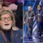 Amitabh Bachchan gets shoulder massage from Anupam Kher