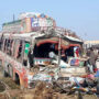 20 people killed in road mishap near Sehwan Sharif