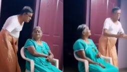 Elderly man dances to ‘Arabic Kuthu’ for wife; wholesome video
