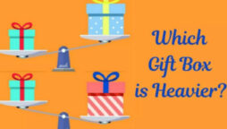 Optical Illusion: Find the heaviest gift box in 11 seconds