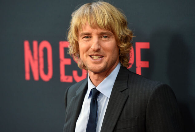 Owen Wilson’s first ‘Paint’ image shows him with TV painter’s perm