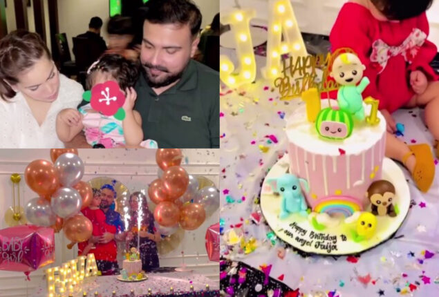 Ghana Ali celebrates 1st birthday of her daughter Faija; see pics