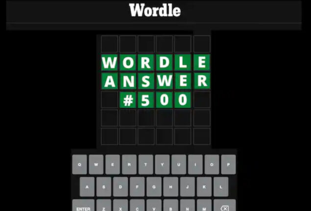 Wordle today November 1, 2022: Here’s answer