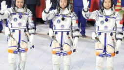 Chinese astronauts arrive at space station in historic mission