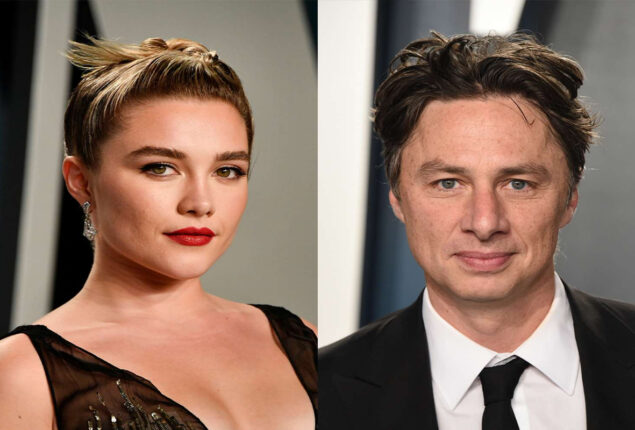 Florence Pugh & Zach Braff shared message on social media