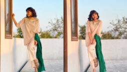 Zhalay Sarhadi flaunts her desi style in stunning outfit