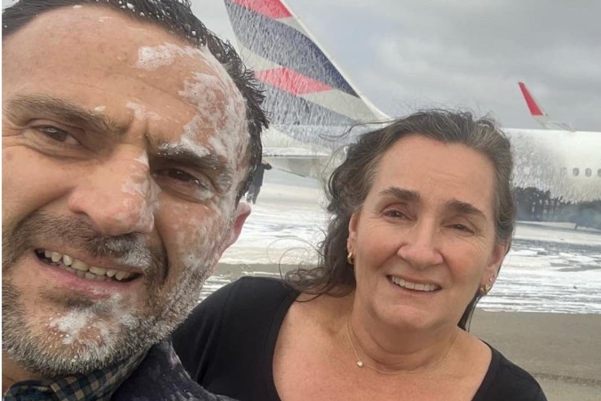 Couple selfie