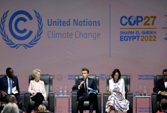 Climate talks at COP27 are going on late into the night.