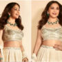 Madhuri Dixit in a Falguni Shane Peacock lehenga dazzles