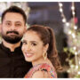 Jibran Nasir and Mansha Pasha beautiful family dinner photos